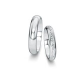 Eheringe Delight/Heaven mit Diamant-Pavé 0,175ct