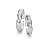 Eheringe Delight/Heaven mit Diamant-Pavé 0,175ct