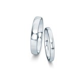 Eheringe Modern/Romance in 18K Weißgold