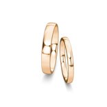 Eheringe Modern/Romance in 18K Roségold