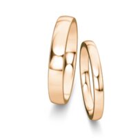 Eheringe Modern/Romance in 14K Roségold