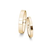 Eheringe Infinity in 14K Gelbgold