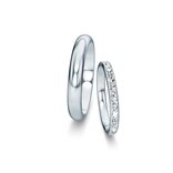 Eheringe Delight/Heaven mit Diamant-Pavé 0,46ct