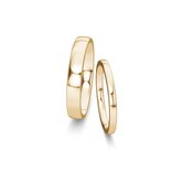 Eheringe Modern/Romance in 18K Gelbgold