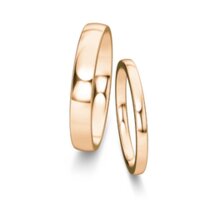 Eheringe Modern/Romance in 18K Roségold