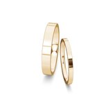 Eheringe Infinity in 14K Gelbgold