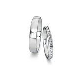 Eheringe Modern/Romance mit Diamanten 0,3ct