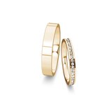Eheringe Infinity mit Diamanten 0,29ct