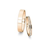 Eheringe Infinity mit Diamanten 0,29ct