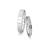 Eheringe Infinity mit Diamanten 0,29ct