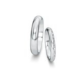 Eheringe Delight/Heaven mit Diamant-Pavé 0,17ct