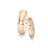 Eheringe Classic/Eternal mit Diamanten 0,13ct
