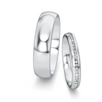 Eheringe Classic/Eternal mit Diamanten 0,13ct