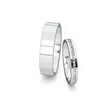 Eheringe Infinity mit Diamanten 0,13ct