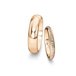 Eheringe Delight/Heaven mit Diamanten 0,135ct