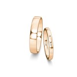 Eheringe Modern/Romance mit Diamant 0,06ct