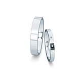Eheringe Infinity mit Diamant 0,06ct