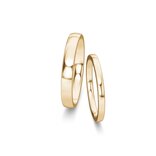 Eheringe Modern/Romance in 14K Gelbgold