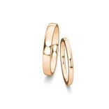 Eheringe Modern/Romance in 18K Roségold