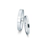 Eheringe Infinity in 14K Weißgold