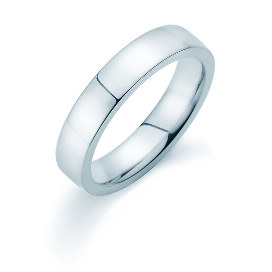 Herrenring Infinity 3mm in Silber 925/- matt