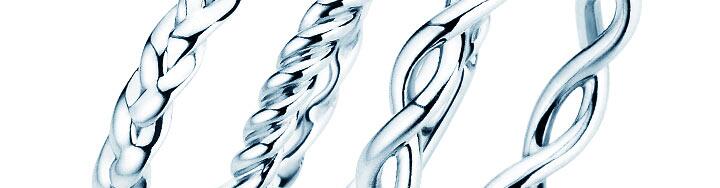 Ringe ohne Stein für Frauen