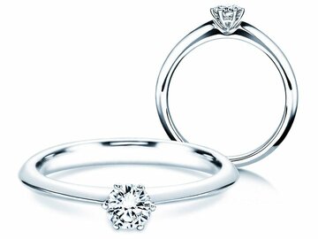 Verlobungsring The One in Silber 925/- mit Diamant 0,25ct