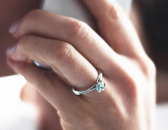 Verlobungsringe aus Platin 950/- luxuriös und beständig