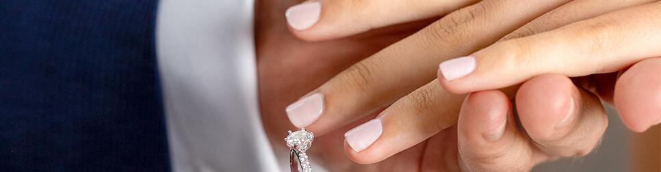 Verlobungsringe Weißgold Diamant kaufen