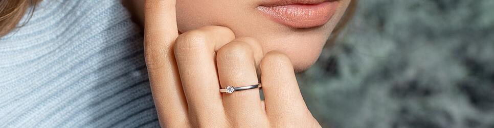 Verlobungsringe günstig ab 129 € mit Diamant kaufen