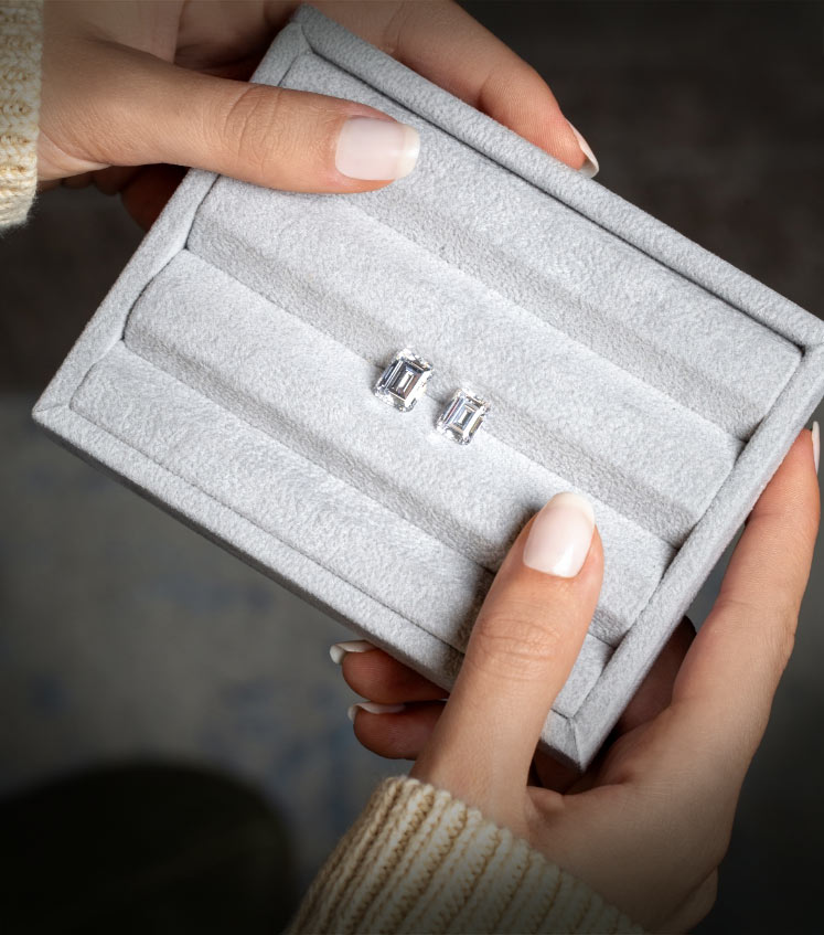 Radiant Diamanten für Verlobungsringe