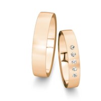 Eheringe Desire mit Diamant 0,1ct