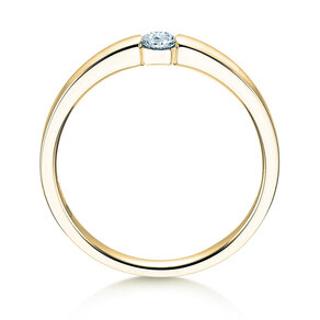 Verlobungsring Infinity Petite in Gelbgold