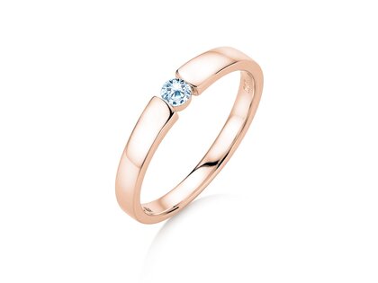 Verlobungsring Infinity Petite in Roségold