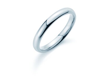 Herrenring Classic 3mm in Silber 925/- poliert
