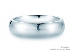 Herrenring Classic 3mm in Silber 925/- poliert