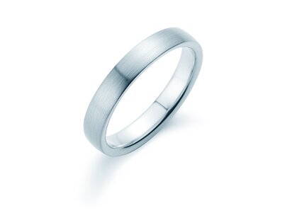 Herrenring Infinity in Platin 950/- matt