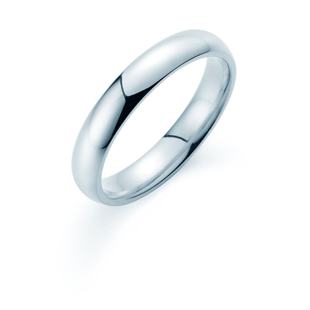 Herrenring Classic 3,5mm in Silber 925/- poliert