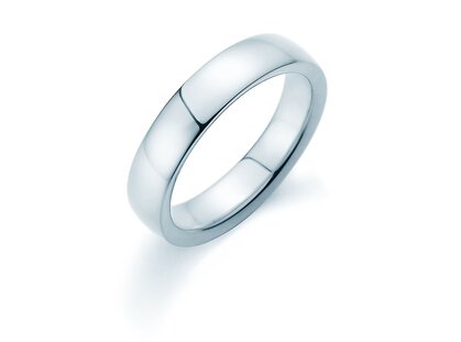 Herrenring Infinity 6mm in Platin 950/- poliert