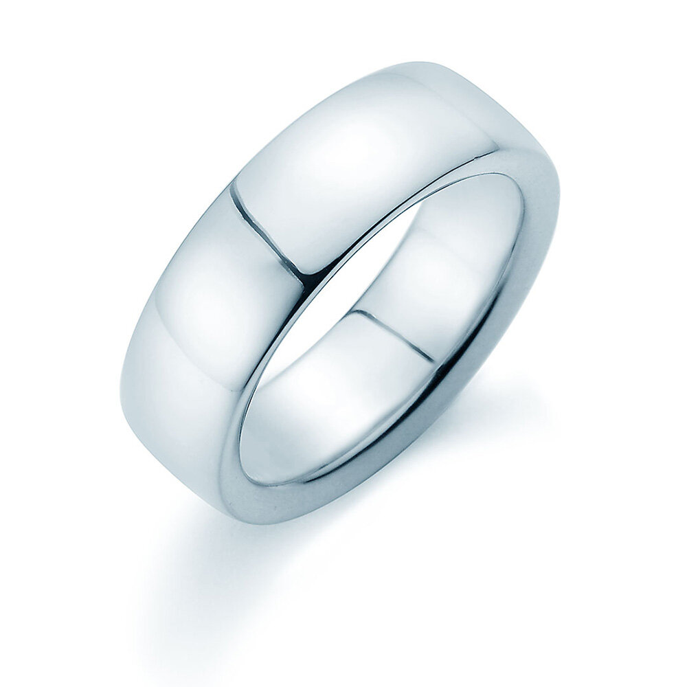Herrenring Infinity 6,5mm in Silber 925/- poliert