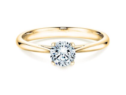 Verlobungsring Delight in 9K Gelbgold mit Labordiamant 0,50ct E/VS