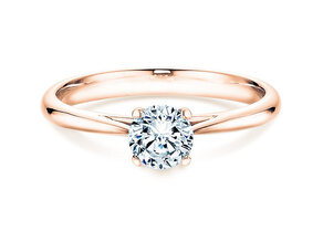 Verlobungsring Delight in 18K Roségold mit Labordiamant 0,50ct E/VS
