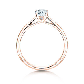 Verlobungsring Delight in 18K Roségold mit Labordiamant 0,50ct E/VS