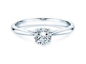Verlobungsring Delight in 9K Weißgold mit Labordiamant 0,50ct E/VS