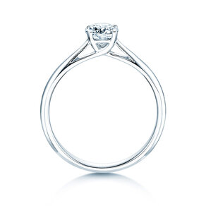 Verlobungsring Delight in 9K Weißgold mit Labordiamant 0,50ct E/VS