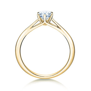 Verlobungsring Heaven 6 in 9K Gelbgold mit Labordiamant 0,50ct E/VS