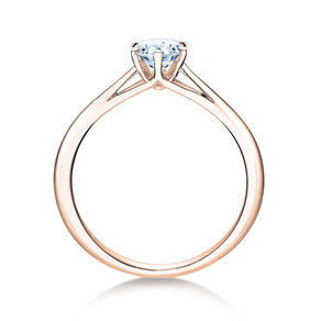 Verlobungsring Heaven 6 in 14K Roségold mit Labordiamant 0,50ct E/VS
