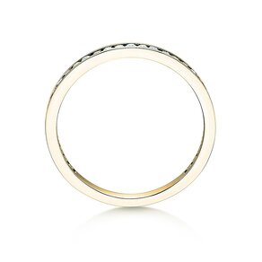 Verlobungsring Endless Love in 14K Gelbgold mit Diamanten 0,33ct G/SI