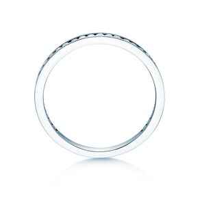 Verlobungsring Endless Love in 9K Weißgold mit Diamanten 0,33ct G/SI