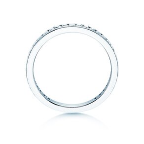 Verlobungsring Endless Love in 14K Weißgold mit Diamanten 0,50ct G/SI